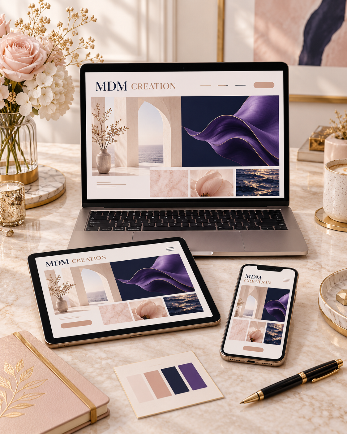 Web Design Workspace